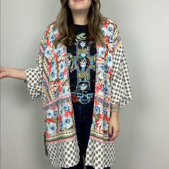 Dream In Color Kimono Umgee Plus Size XL - Picture 6 of 8